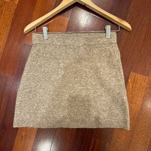 Zara wool mini skirt, size small